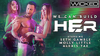 Alexis Tae Y Molly Little Comparten Un Trío Apasionado Con Seth Gamble