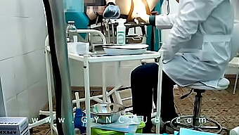 Voyeuristic Experience On Gyno Chair