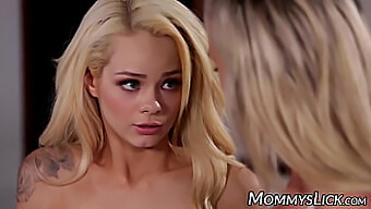 Elsa Jean, Uma Deslumbrante Milf Loira, Se Entrega A Uma Brincadeira Safada Com Seu Amante