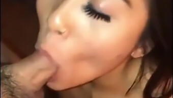 Hd-Video Af Asiatisk Kærestes Blowjob Og Rodet Cumshot