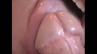 Intense Blowjob On A Big Cock