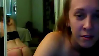 Self-Gagging In Amateur Blowjob Video