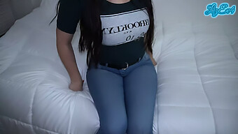 El Increíble Trasero De La Novia De Mi Amigo En Jeans Ajustados Y Un Orgasmo Real Con Creampie - Video Porno Argentino