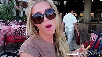 Vacances Cabo De Samantha: Nue Et Nue Avec Une Star Du Porno Blonde