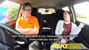 Pretend Driving Lesson Results In Intense Pleasure For New Learner