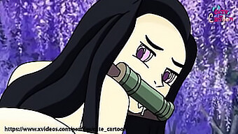 Los Deseos Demoníacos De Nezuko: Una Animación Tanjiro Hentai