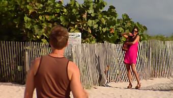 On The Beach, He Looks For Hot Babes To Satisfy His Cravings