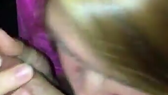 Sensual Blowjob From A Blonde Teen