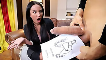 Rondborstige Franse Milf Krijgt Haar Kutje Geneukt Door Een Grote Witte Lul - Anissa Kate