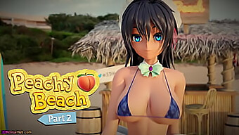 La Soubrette En Bikini Hibiki Reçoit Une Branlette Et Une Fellation Sur Peachy Beach Partie 2