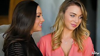 Abigail Mac And Zoey Taylor Indulge In A Sensual Orgy