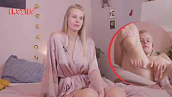 Przed Czymkolwiek Innym: Blond Jolien Lubi Grać W Piłkę Nożną I Ma Fetysz Na Uwodzicielskie Bielizny