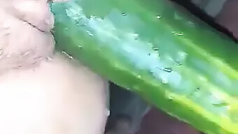 Squirting Cucumber: A Homemade Lesbian Masturbation Video