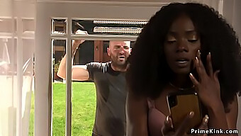 Interracial Ebony Bdsm: Pisking Og Grov Anal